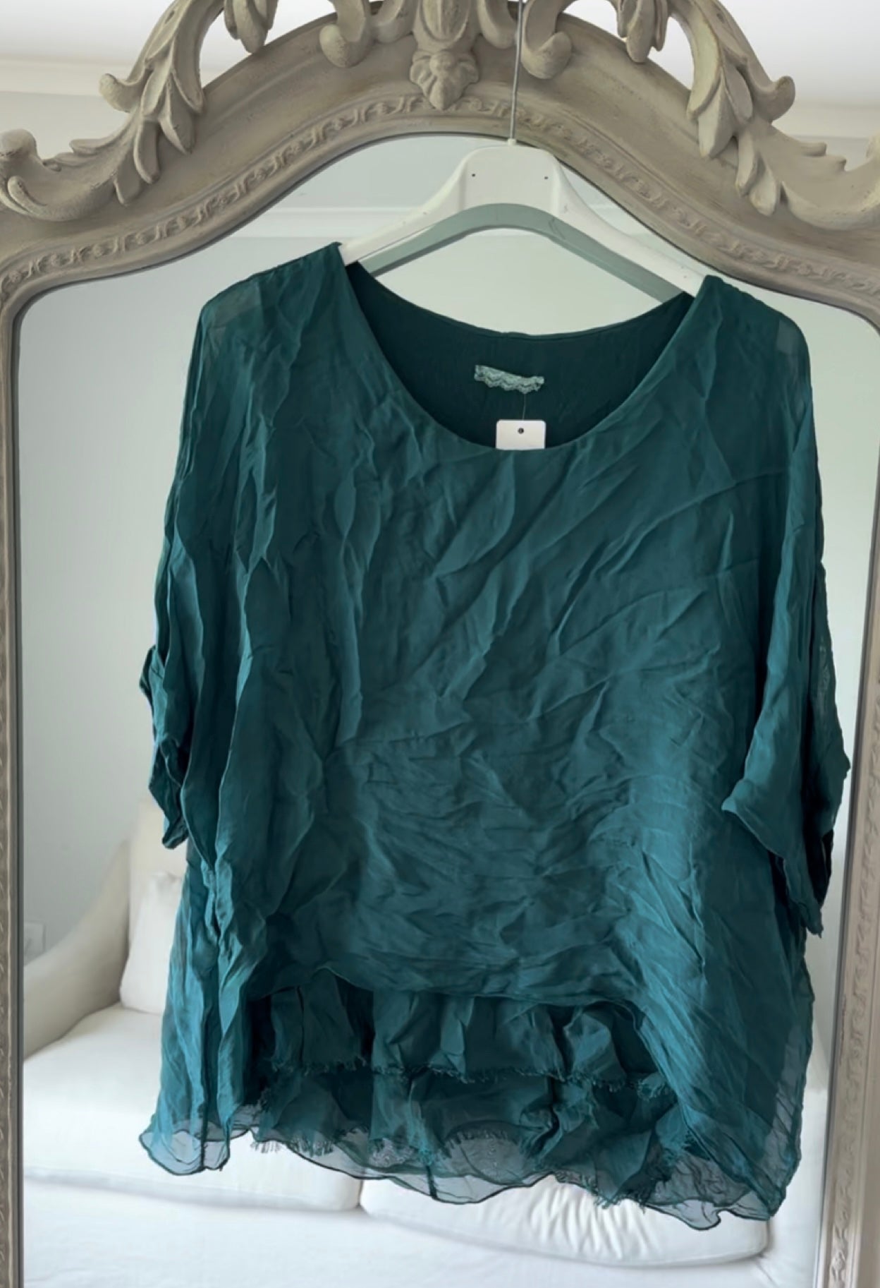 Made in Italy Lavinia Silk Top