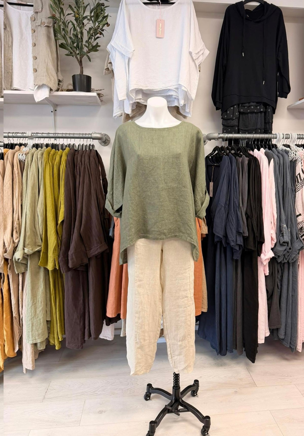 Veda Linen Top
