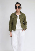 Italian Province Perenna Linen Jacket