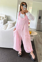 Milania Linen Overalls