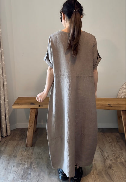 Tyra Linen Dress