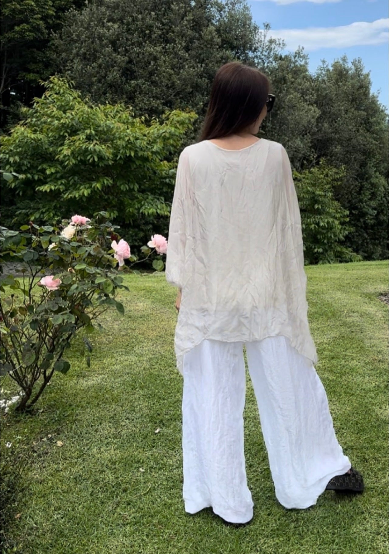 Made in Italy Tiara Silk Top