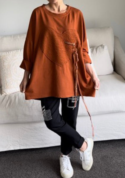 Made in Italy Minna Heart Top