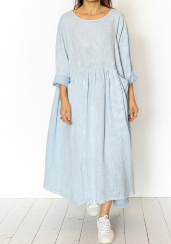 Italian Province Stephanie Check Dress