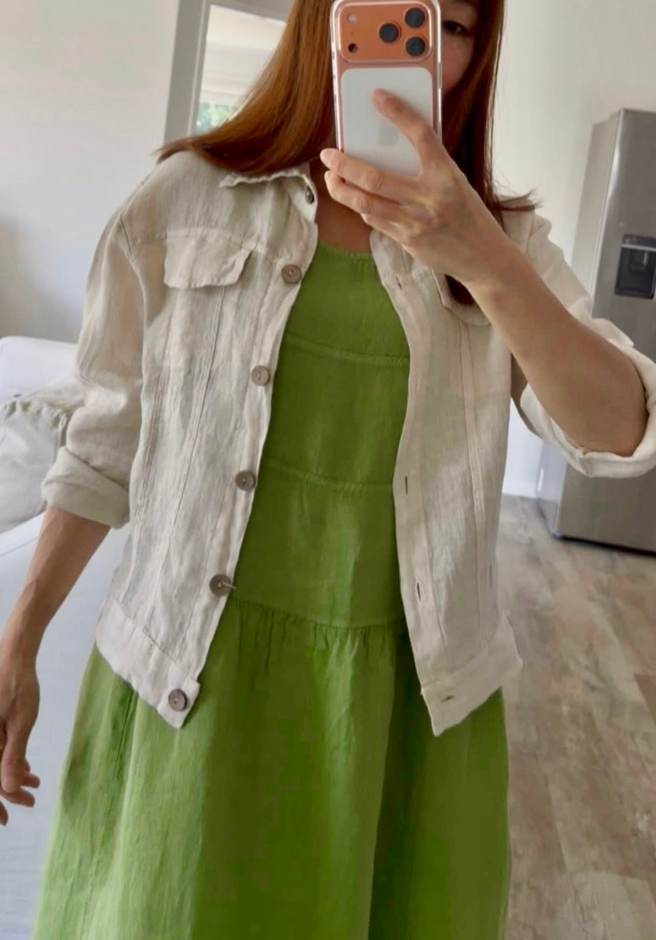 Mela Linen Jacket