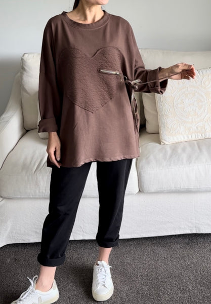 Made in Italy Minna Heart Top