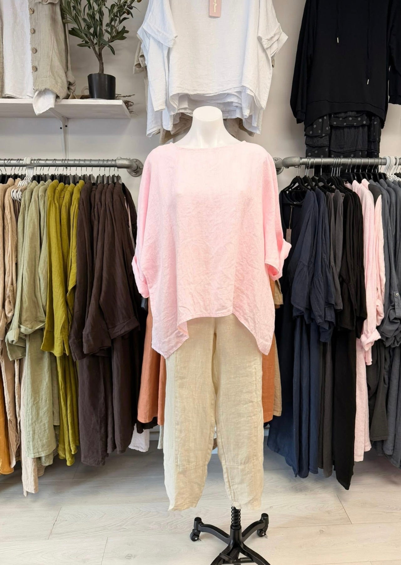 Veda Linen Top