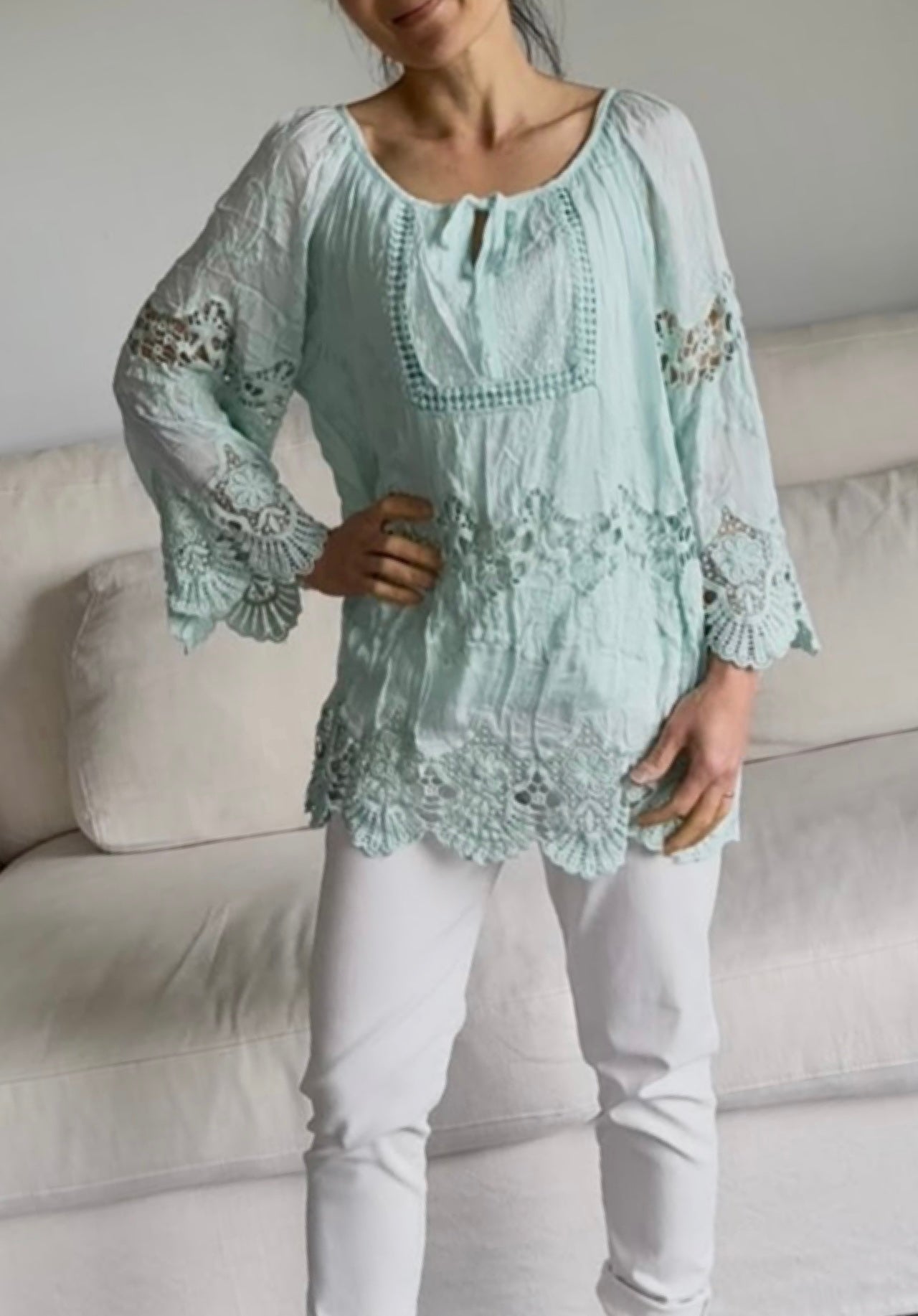 Claire Silk Top