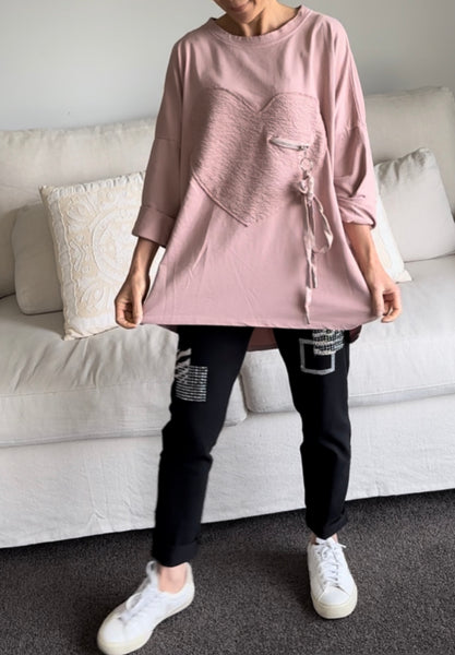 Made in Italy Minna Heart Top