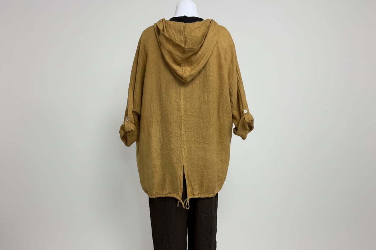 Hayley Linen Hoodie