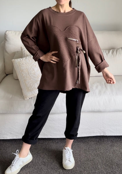 Made in Italy Minna Heart Top