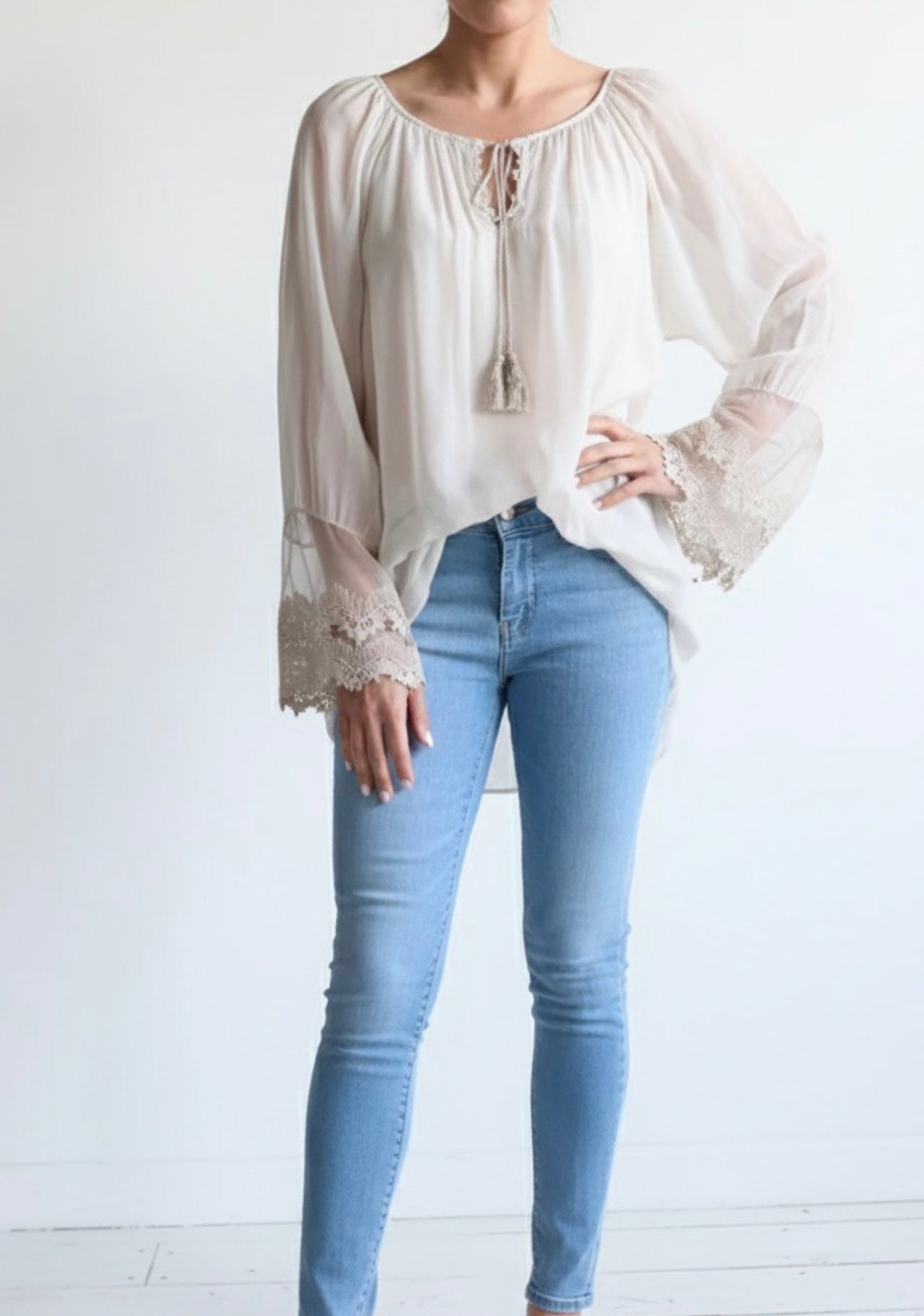 Ayla Silk Top