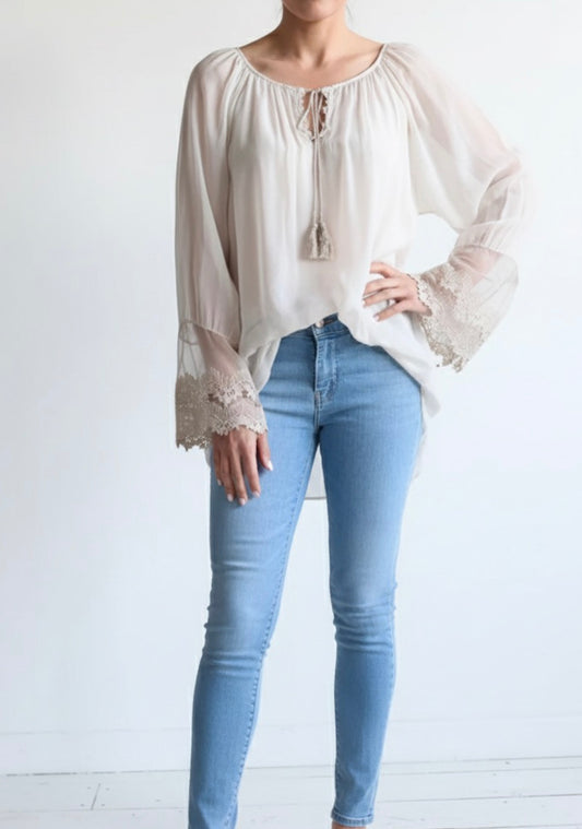 Ayla Silk Top