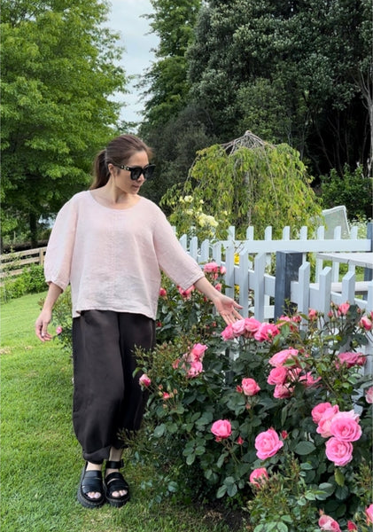 Liliosa Linen Top