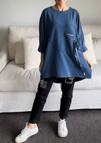 Made in Italy Minna Heart Top