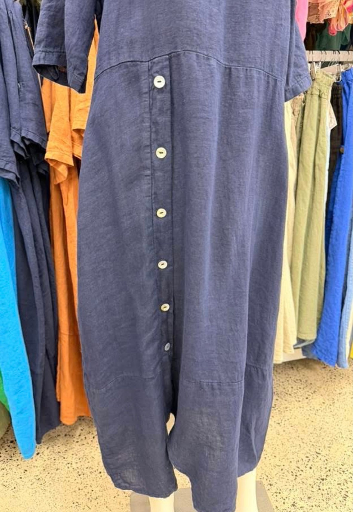 Tyra Linen Dress