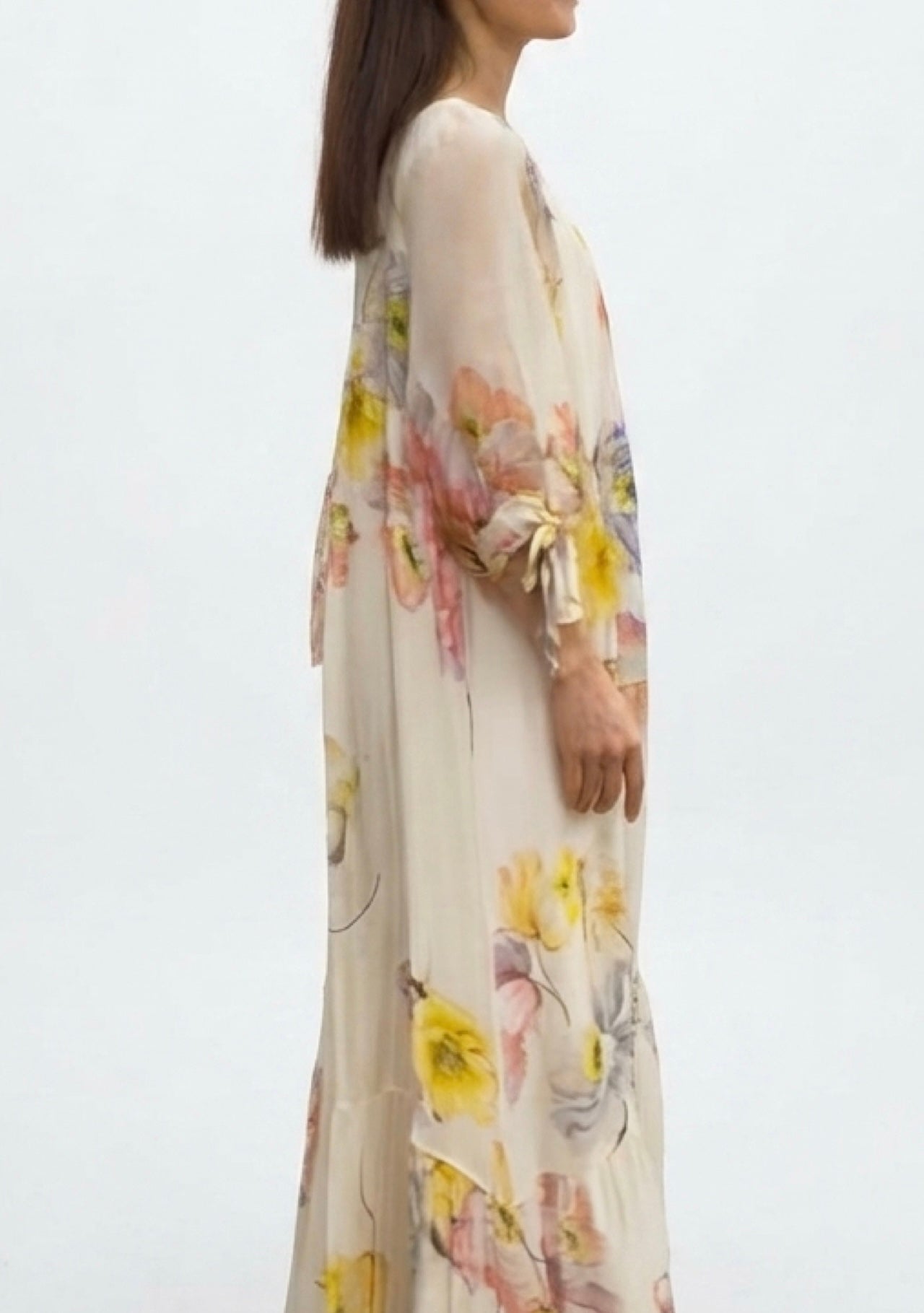 Blossom Silk Dress