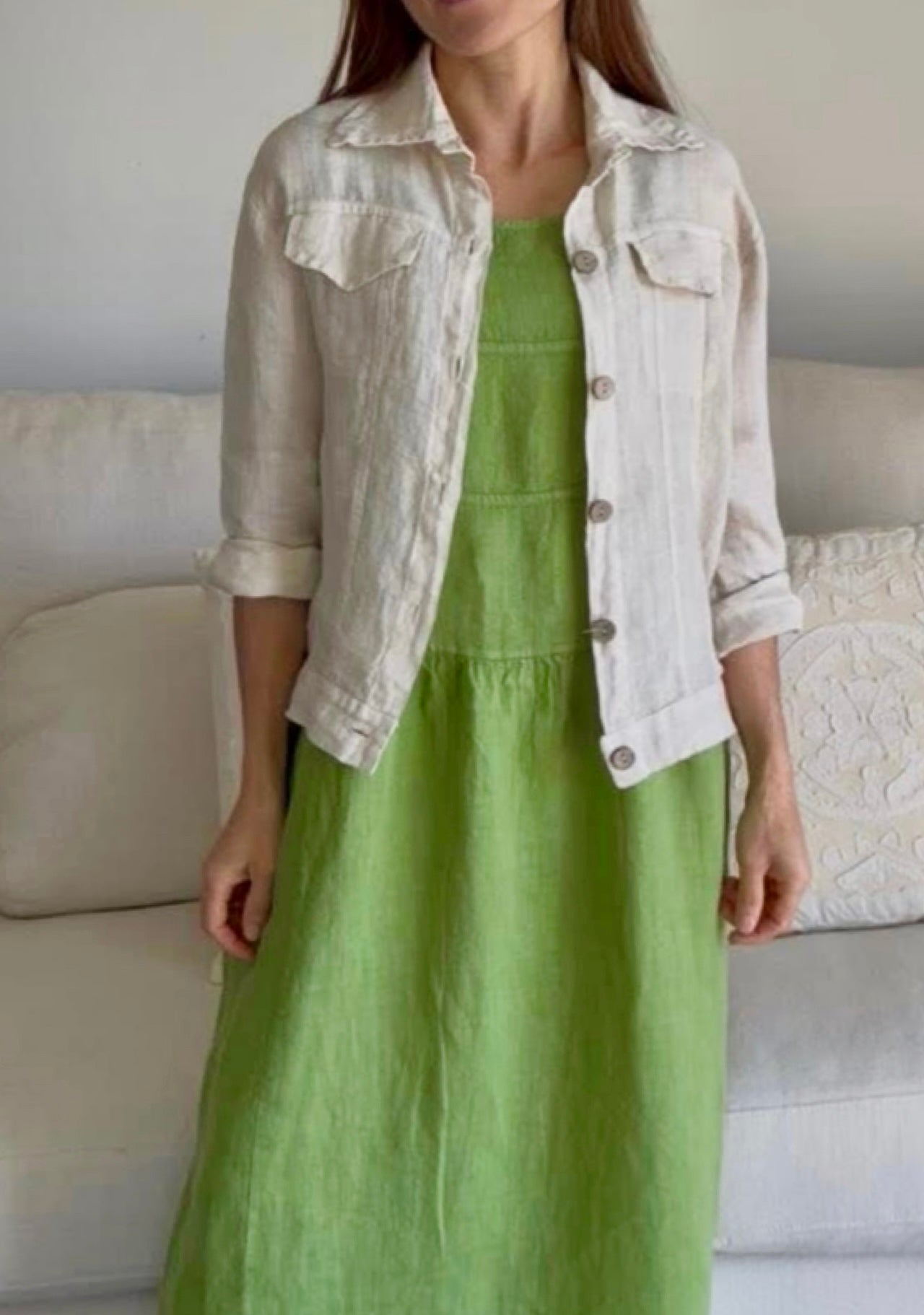 Mela Linen Jacket