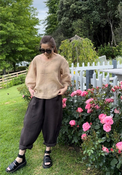 Liliosa Linen Top