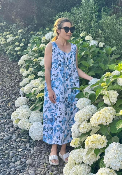 Italian Province Lucy Floral Dress