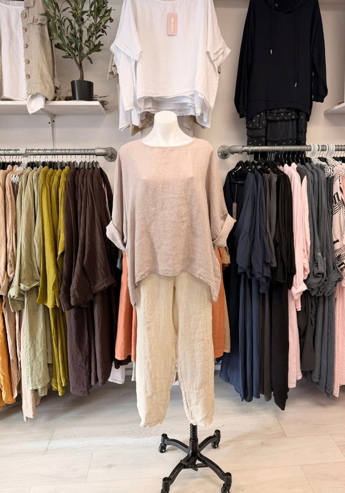 Veda Linen Top