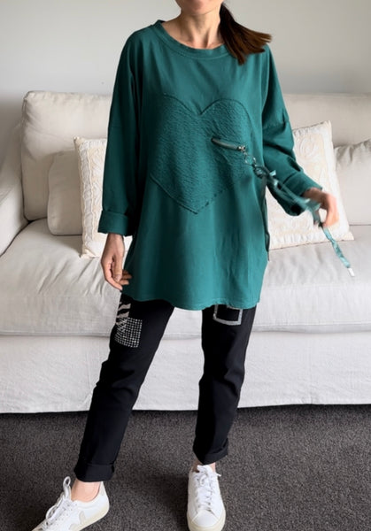 Made in Italy Minna Heart Top