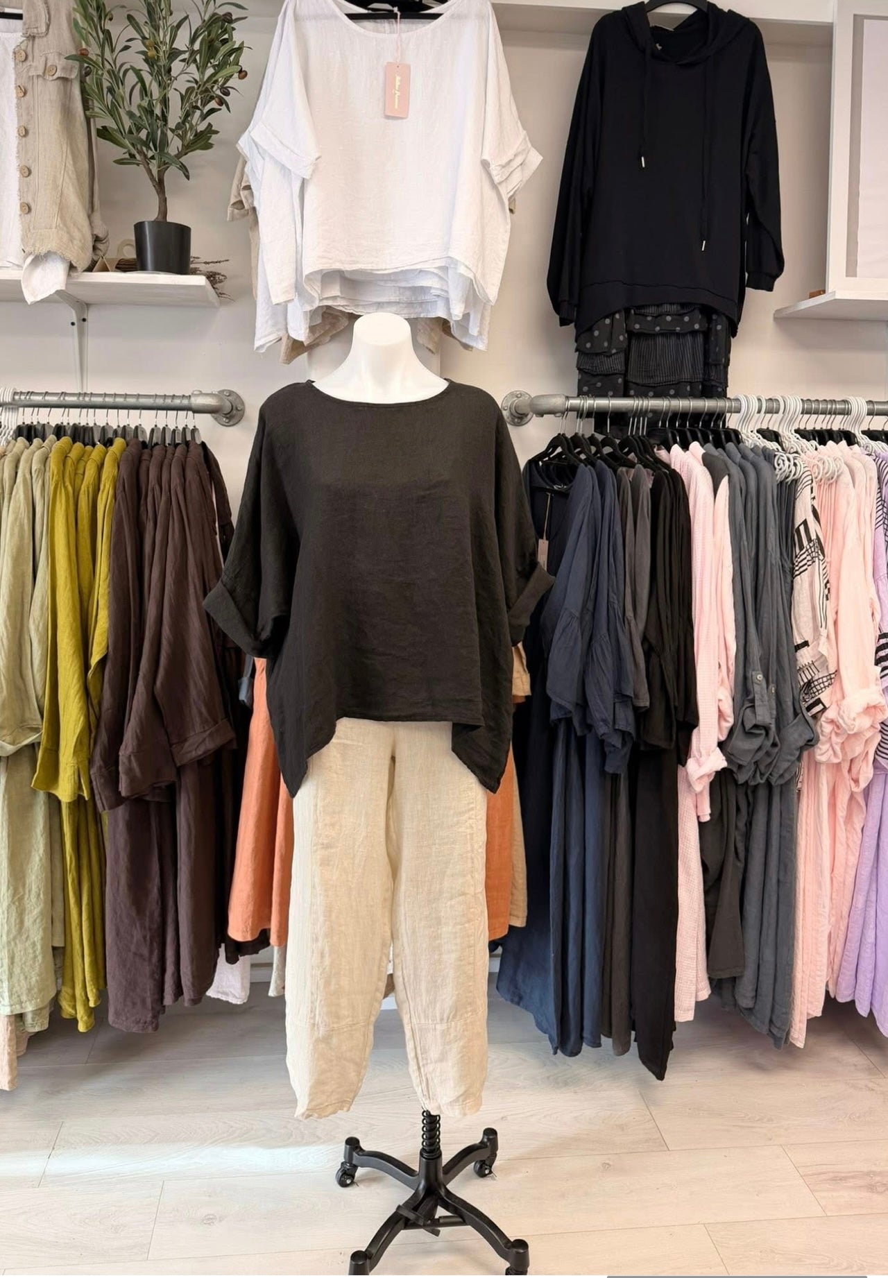 Veda Linen Top
