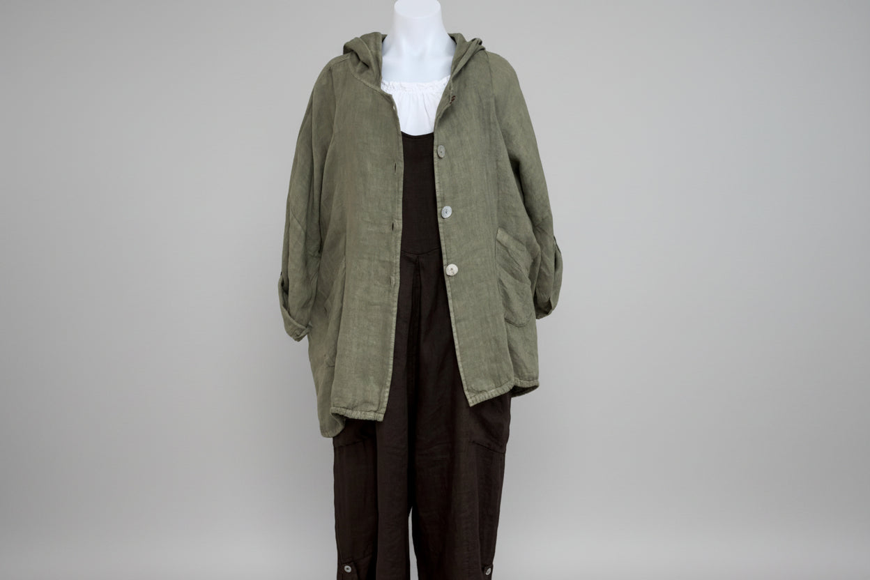 Hayley Linen Hoodie