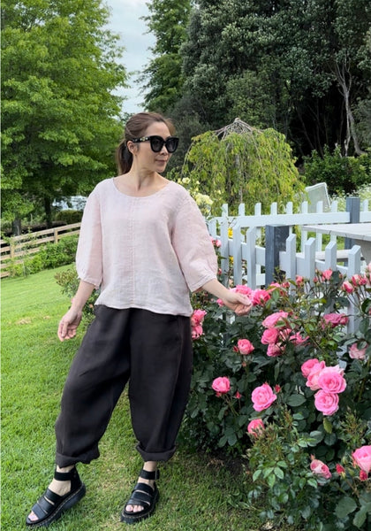 Liliosa Linen Top