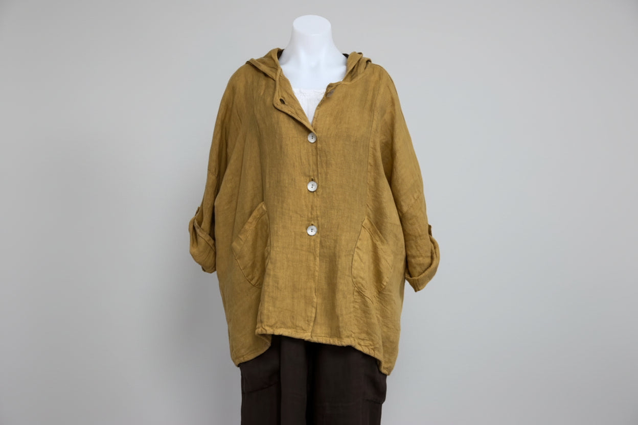 Hayley Linen Hoodie
