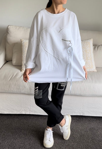 Made in Italy Minna Heart Top
