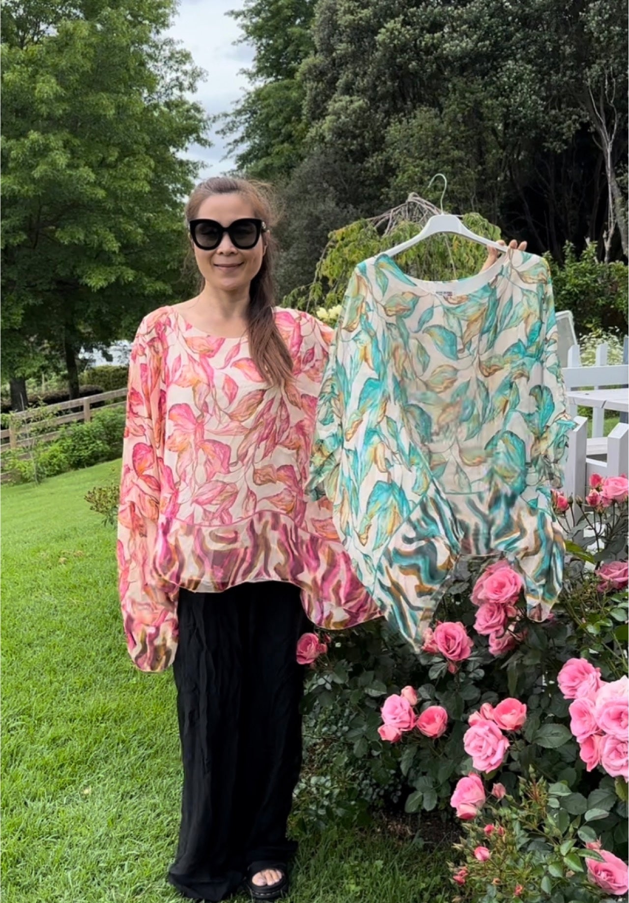 April Silk Top