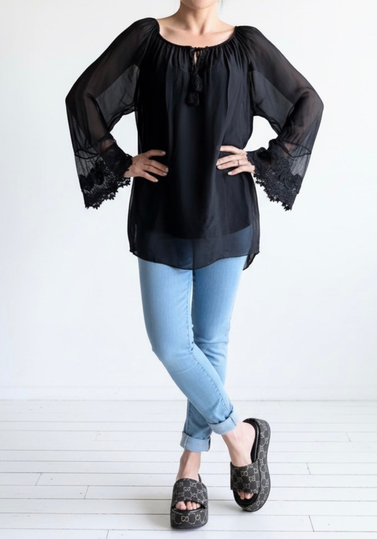Ayla Silk Top