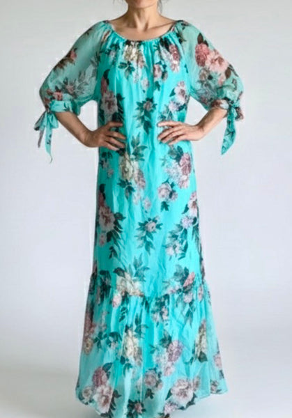 Blossom Silk Dress