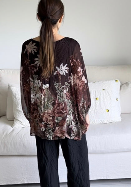 Lorita Silk Top