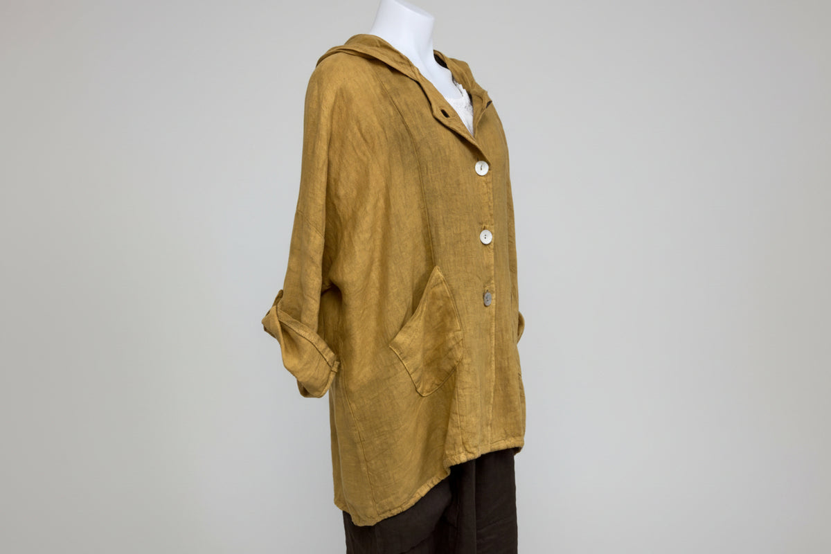 Hayley Linen Hoodie