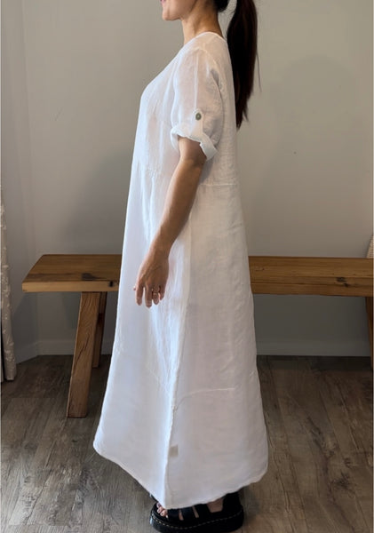 Tyra Linen Dress