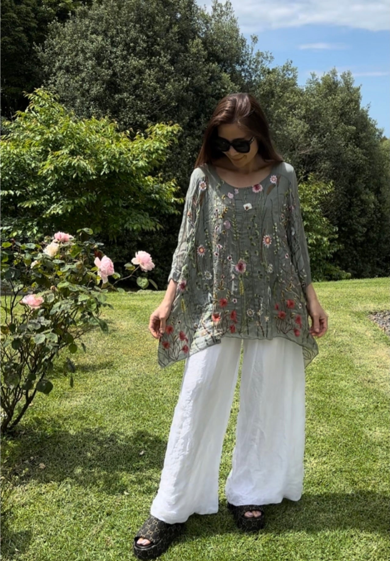 Made in Italy Tiara Silk Top