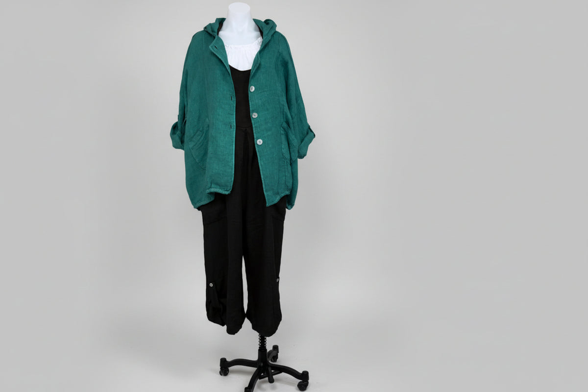 Hayley Linen Hoodie
