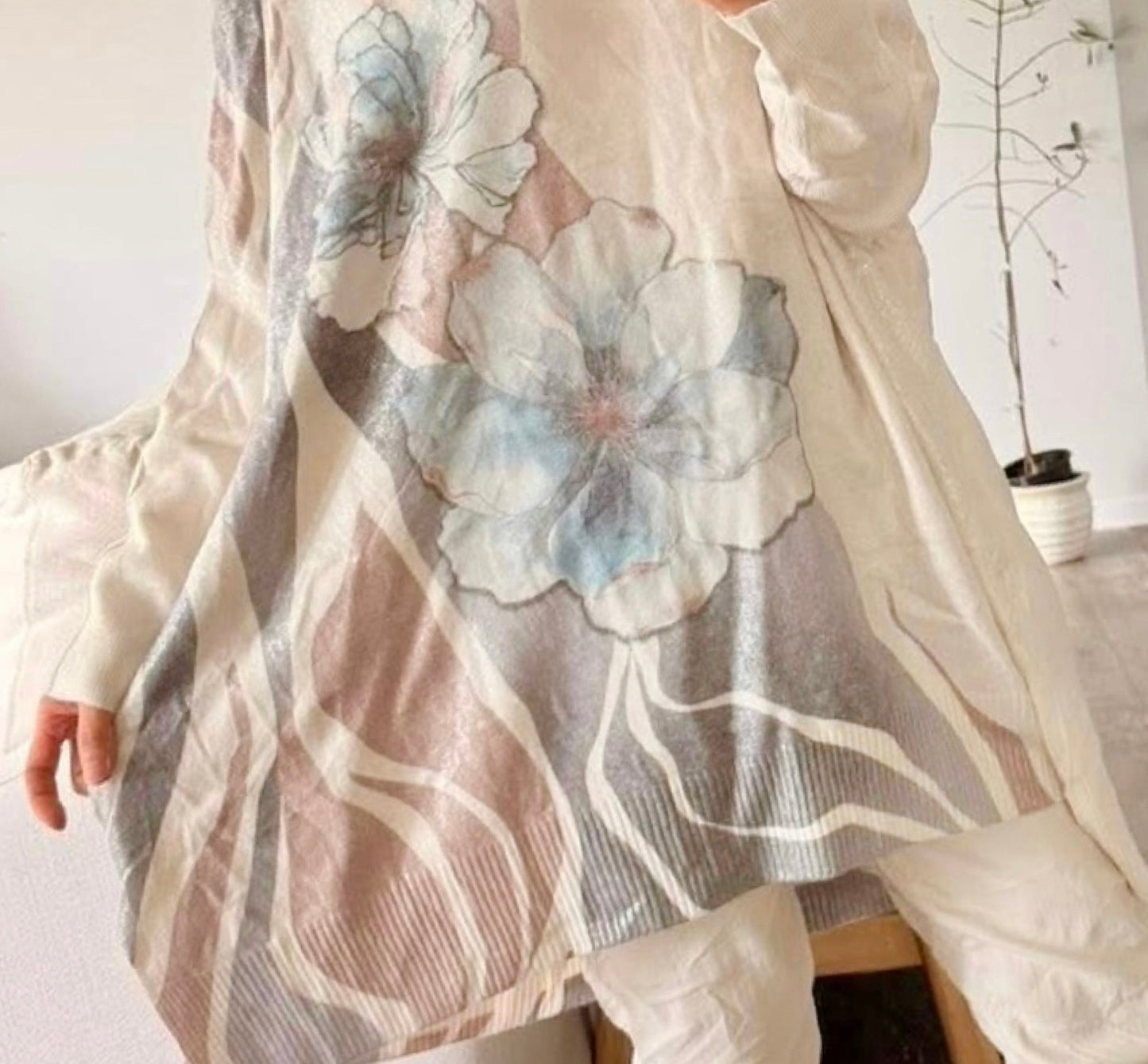 Winter Bloom Top/Tunic
