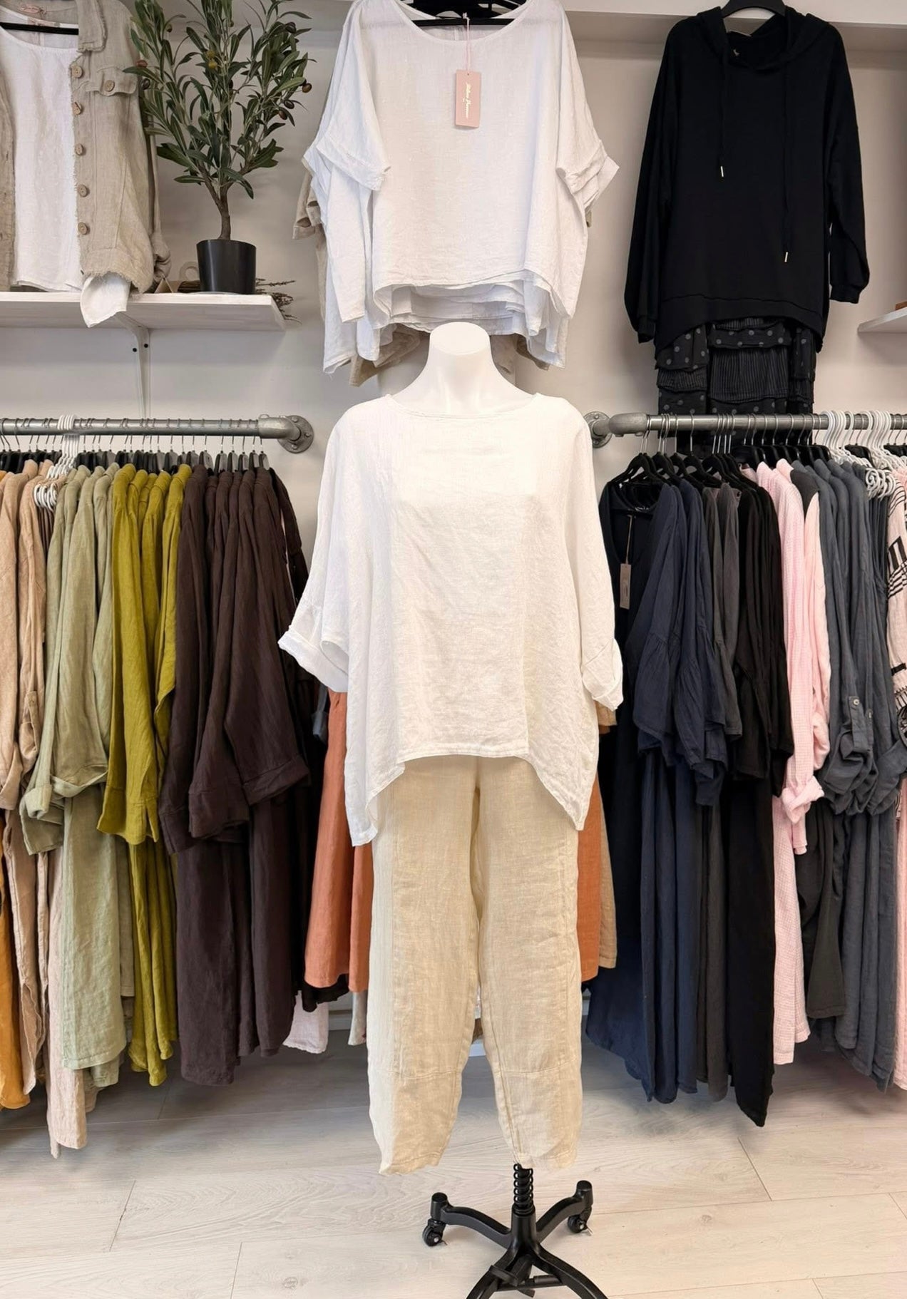 Veda Linen Top