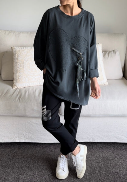 Made in Italy Minna Heart Top