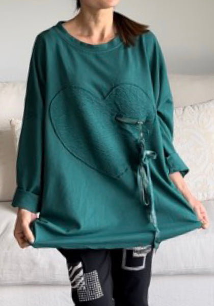 Made in Italy Minna Heart Top