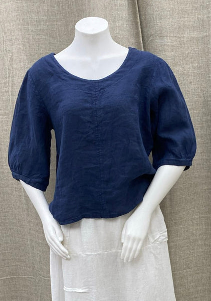 Liliosa Linen Top