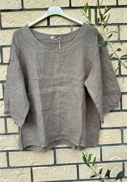 Liliosa Linen Top