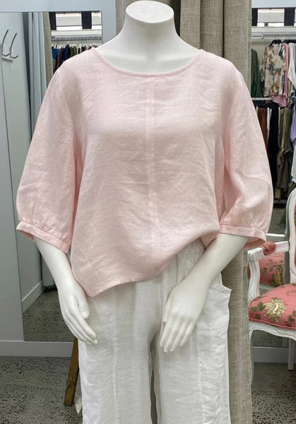 Liliosa Linen Top
