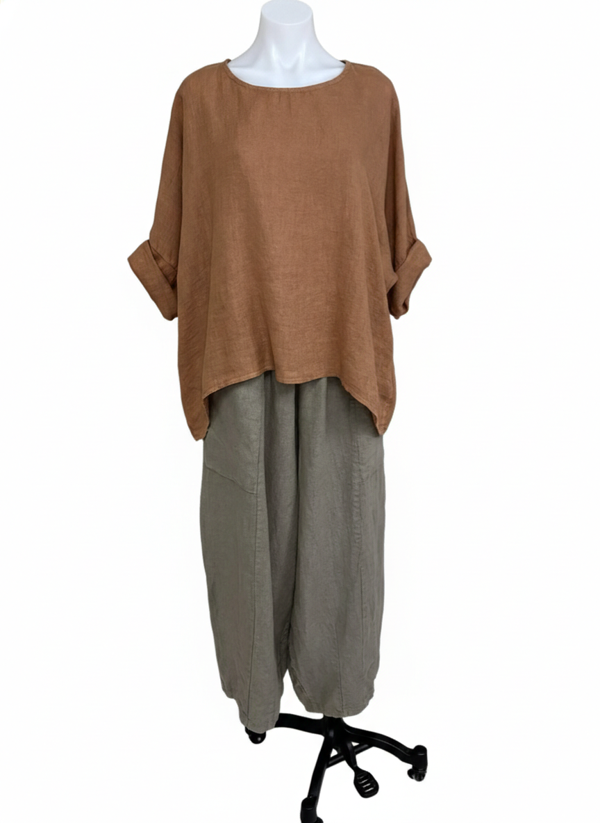 Veda Linen Top