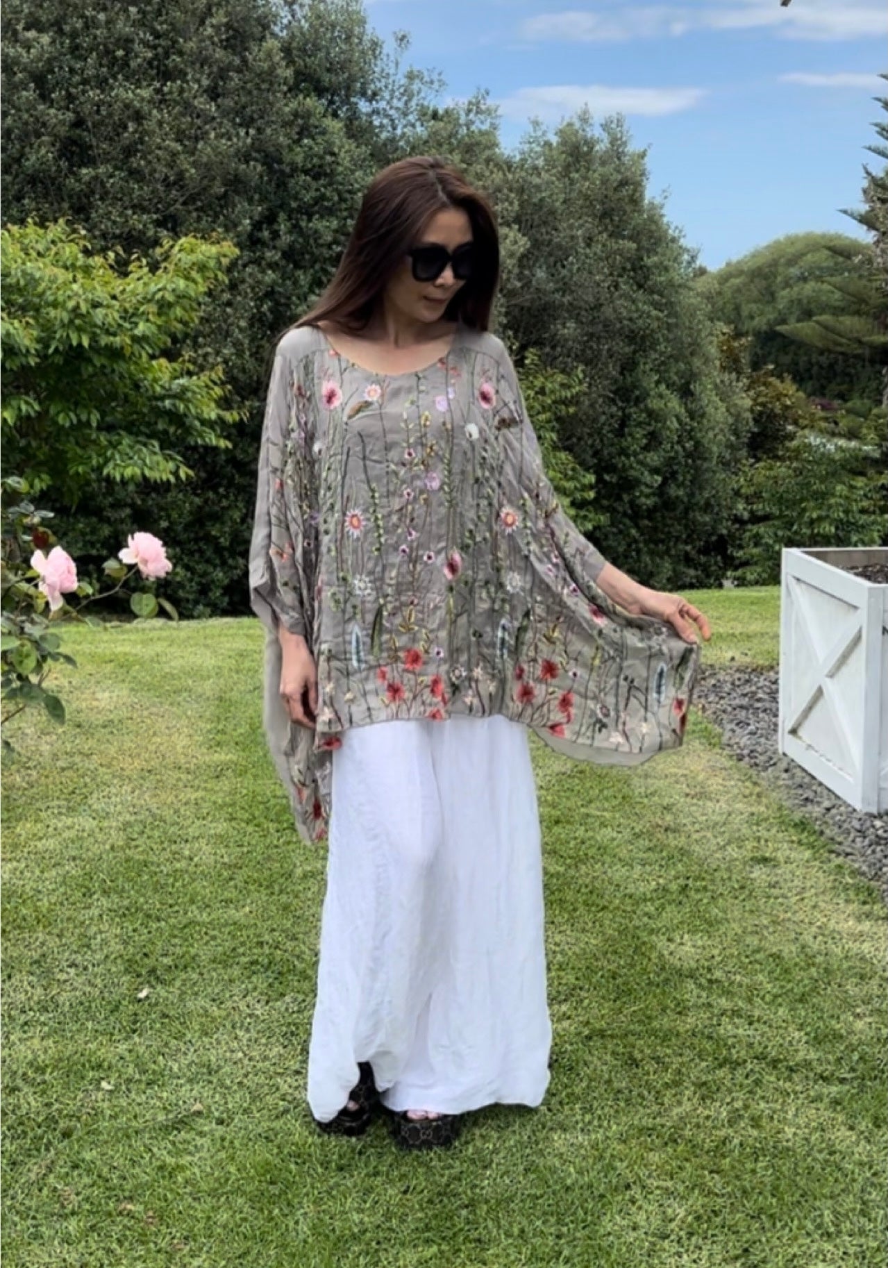 Made in Italy Tiara Silk Top