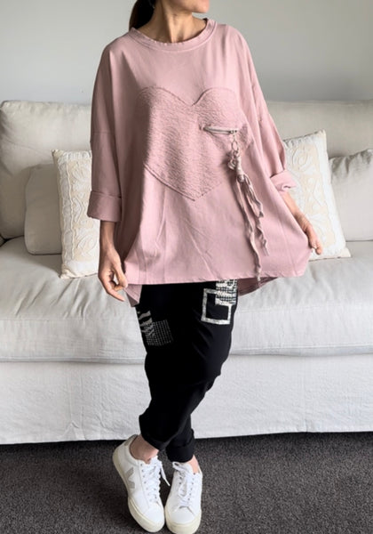 Made in Italy Minna Heart Top