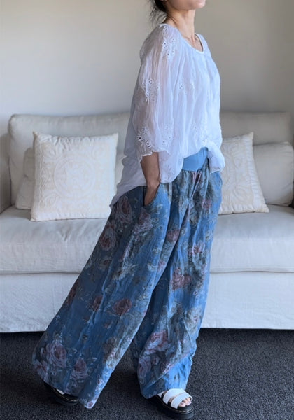 Made in Italy Melissa Floral Pants